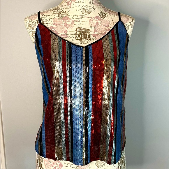 Nordstrom Heartloom Sequin Camisole (NWT) - Picture 2 of 5